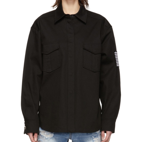 Alexander Wang Tops - Alexander Wang Classic Black shirt stud buttons Alexander Wang Tops - Alexander Wang Classic Black shirt stud buttons